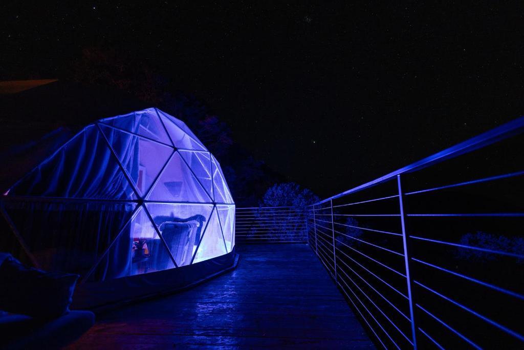 Zia Geo Dome At El Mistico Ranch, Glamping Villa Nogal Eksteriør billede