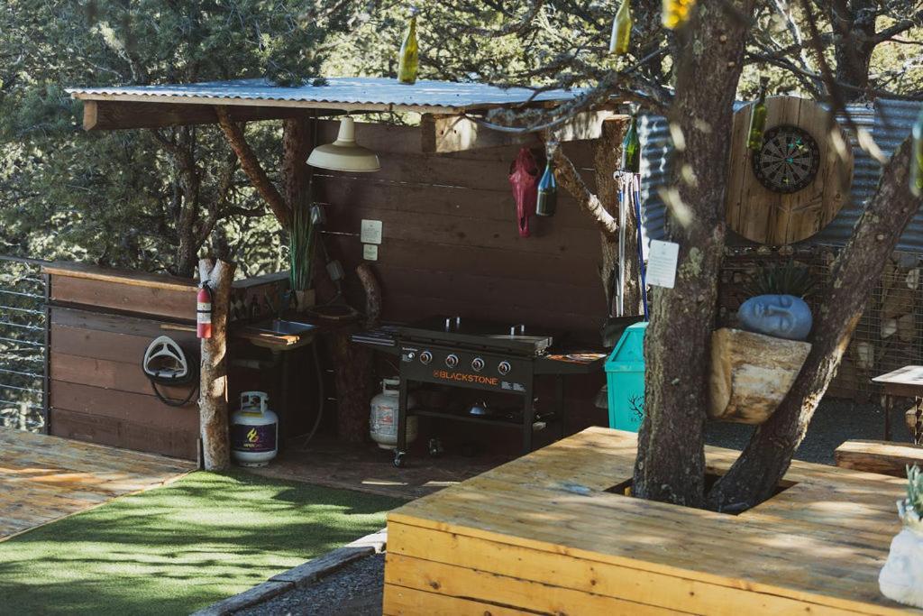Zia Geo Dome At El Mistico Ranch, Glamping Villa Nogal Eksteriør billede