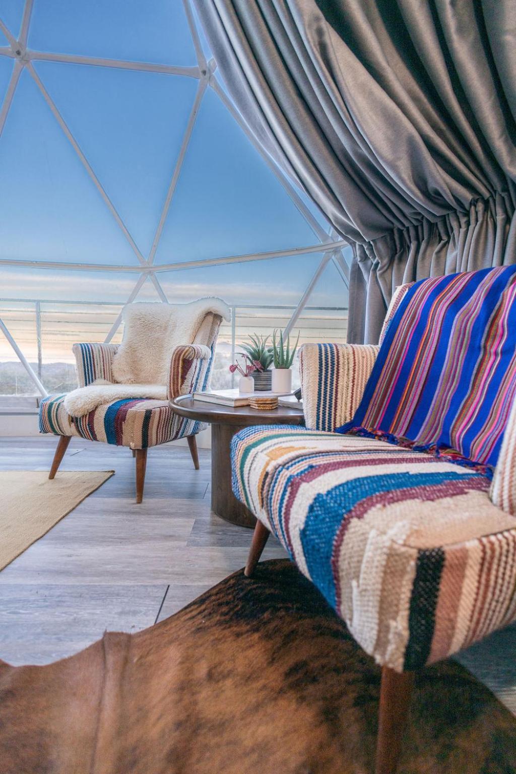 Zia Geo Dome At El Mistico Ranch, Glamping Villa Nogal Eksteriør billede